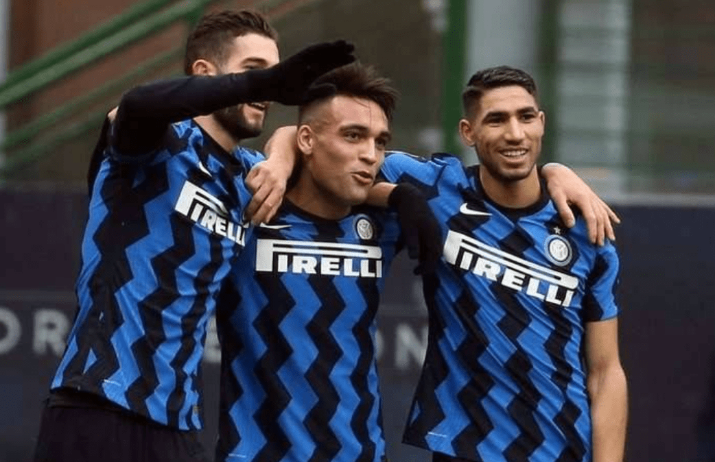  国际米兰锋线火热，大胜对手巩固榜首  